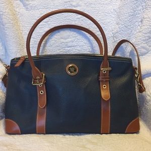 Dooney & Bourke Pebble Leather Satchel